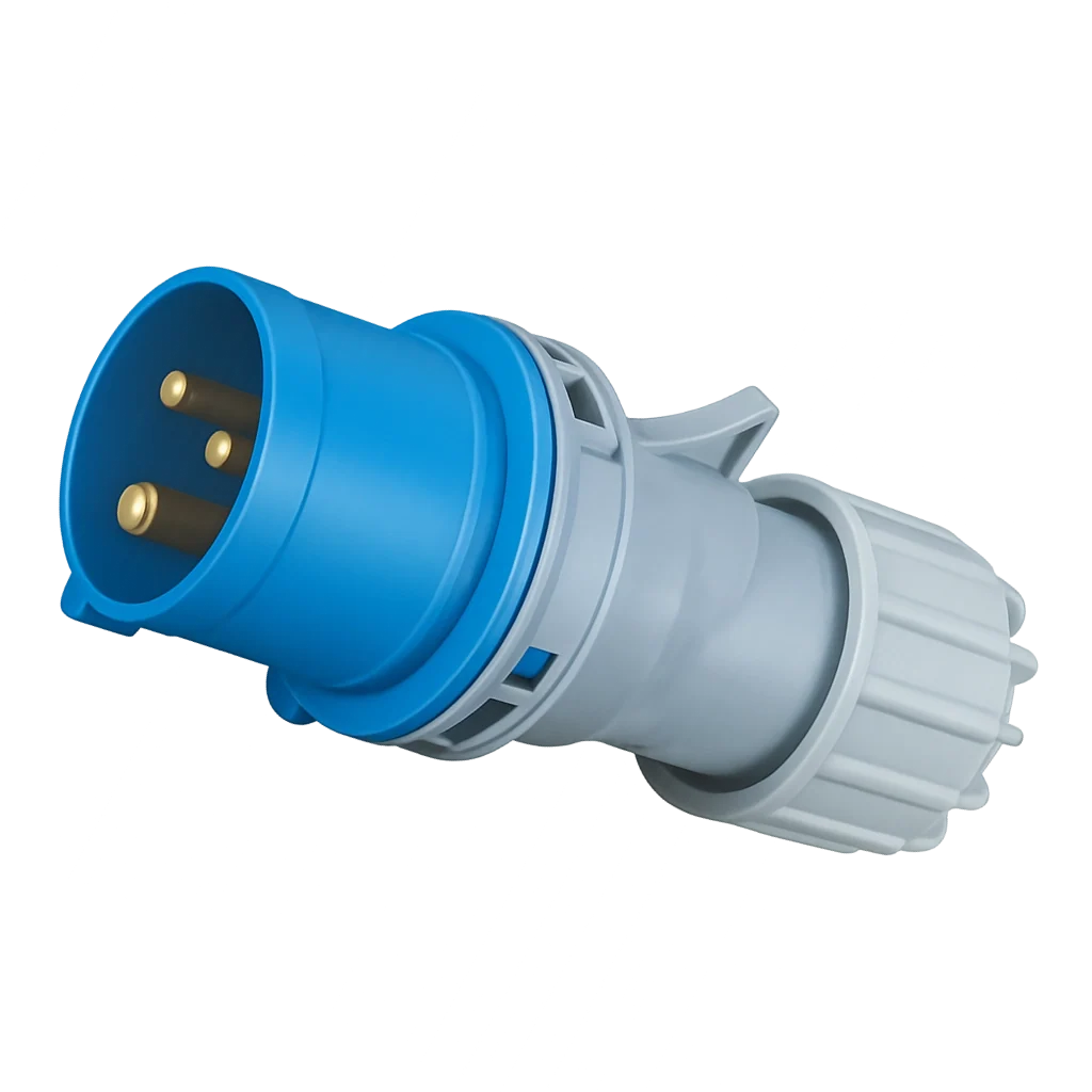 Goldberg CEE Form 2P+E 16A 230V 6h IP44 Plug