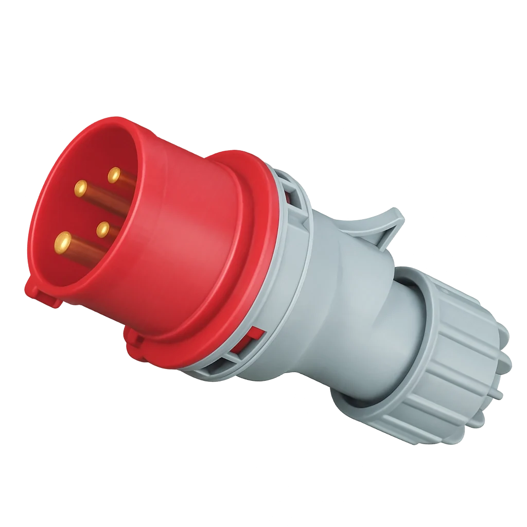 Goldberg CEE Form 3P+E 16A 400V 6h IP44 Plug