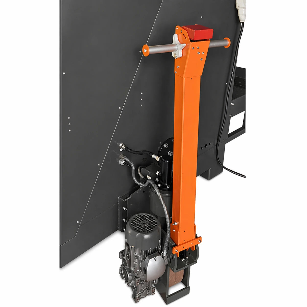 Loimex AC200HI/TM — easy to move the machine with motorized wheels