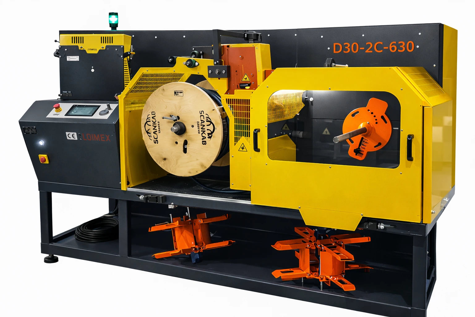 Loimex D30-2C — for high production with double coiling head 200mts/min