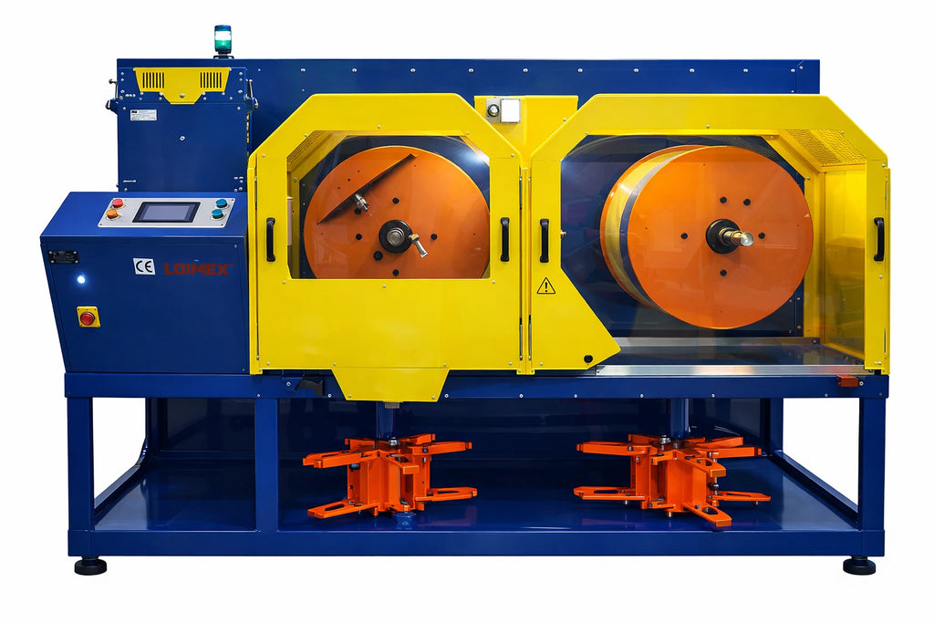 Loimex D30-2C — for high production with double coiling head 200mts/min