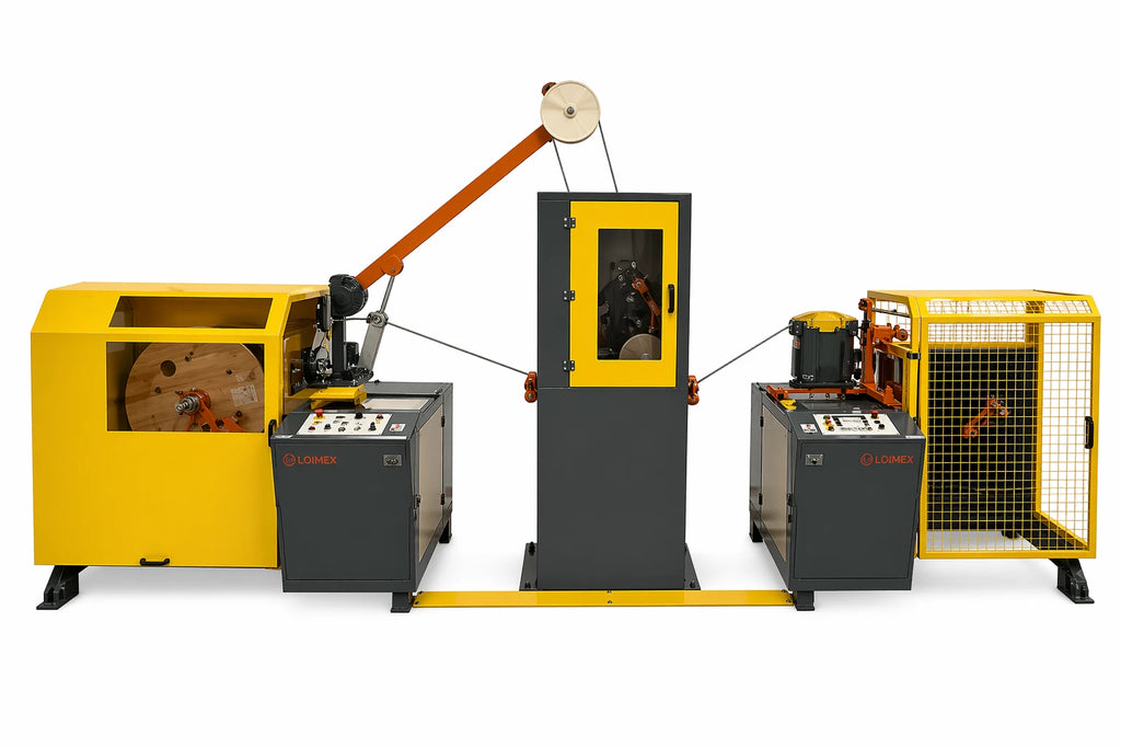 Loimex DVR100 — automatic up to 1.000mm Ø - 800 Kg