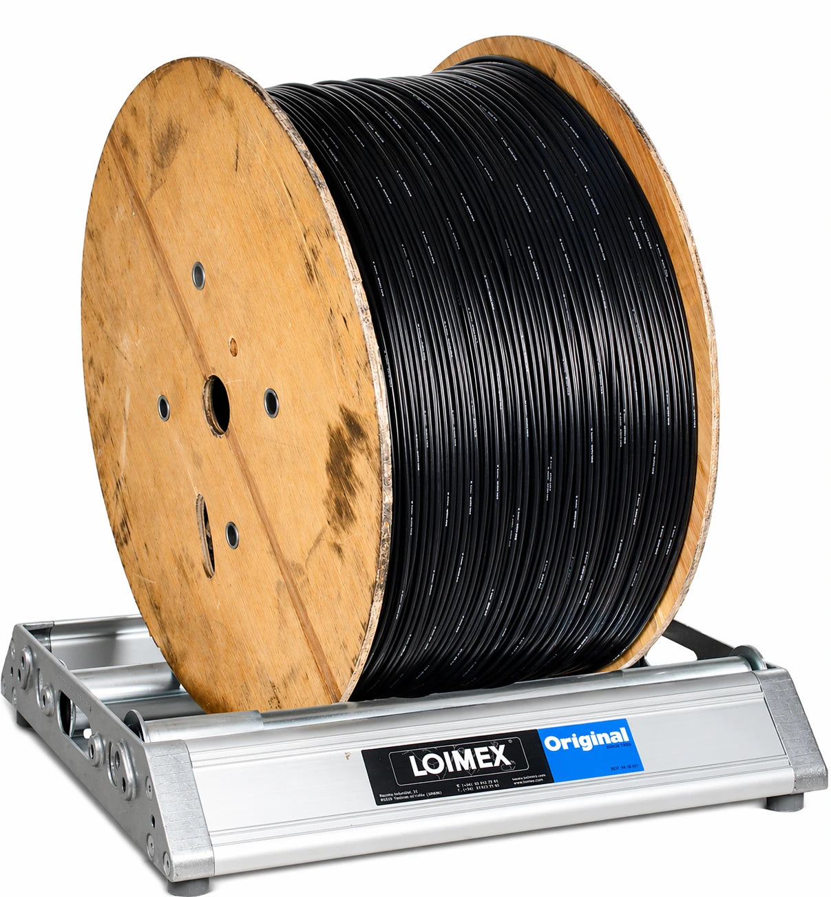Loimex GRP300 — for unwinding drums up to 800mm diameter