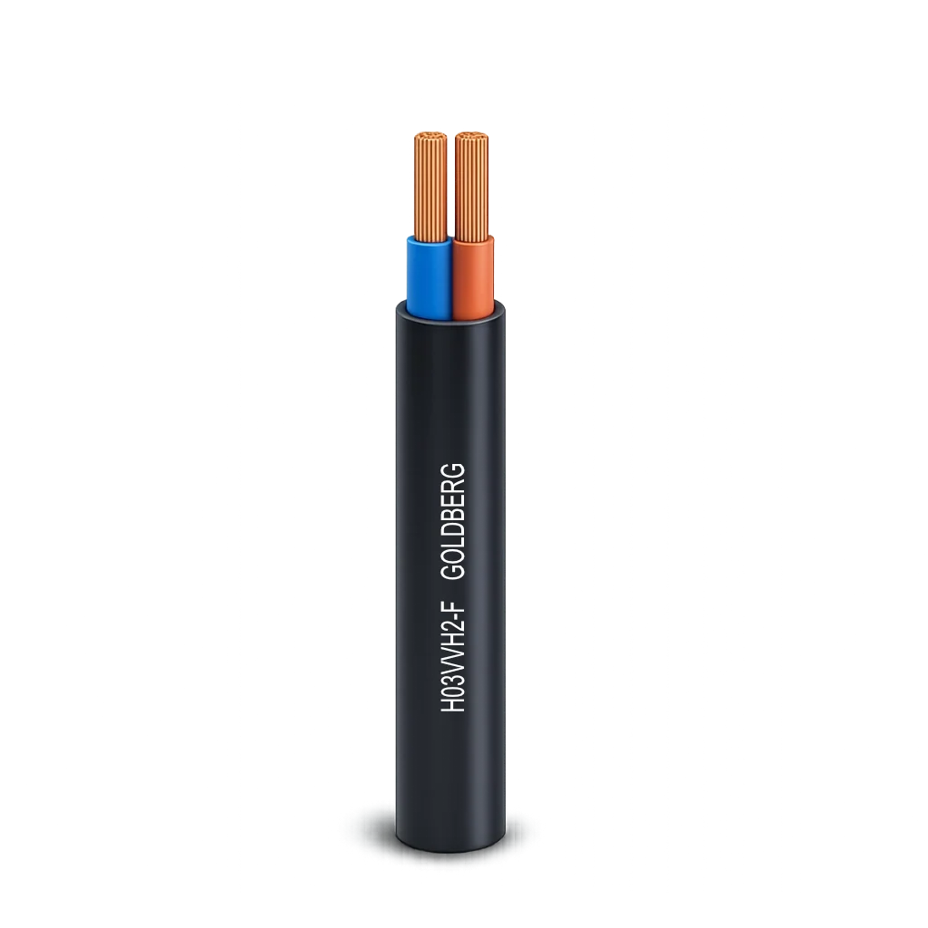 Goldberg H03VVH2-F PVC Flat Cable