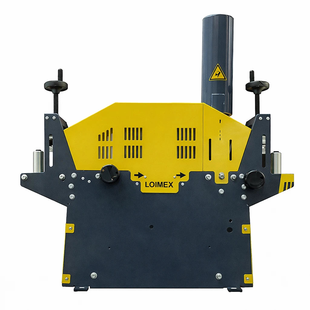 Loimex M80/S — for materials from 20 to 80 mm Ø and steel from 5 to 55 mm Ø