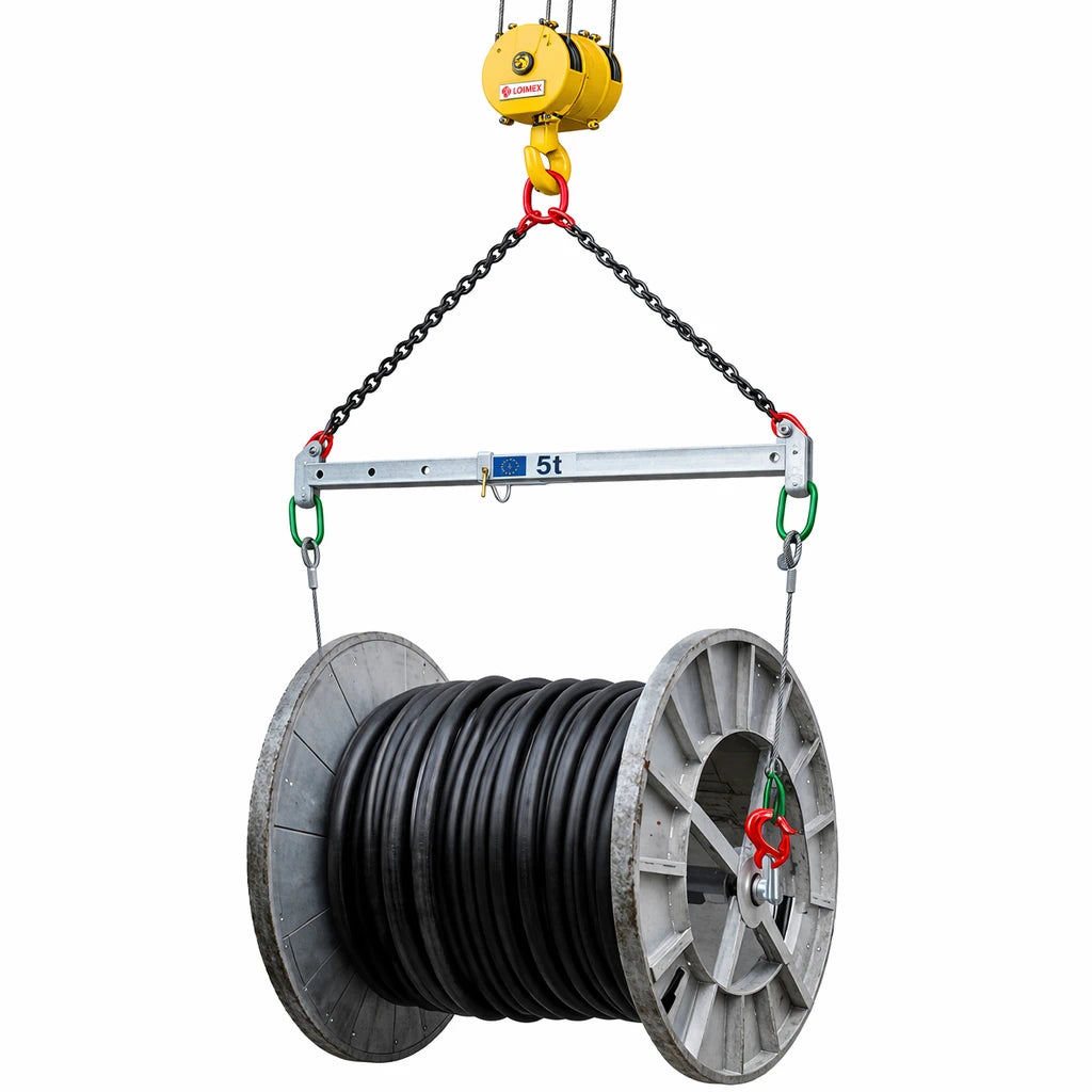Loimex PE30 — for transporting drums of cable up to 3000kg