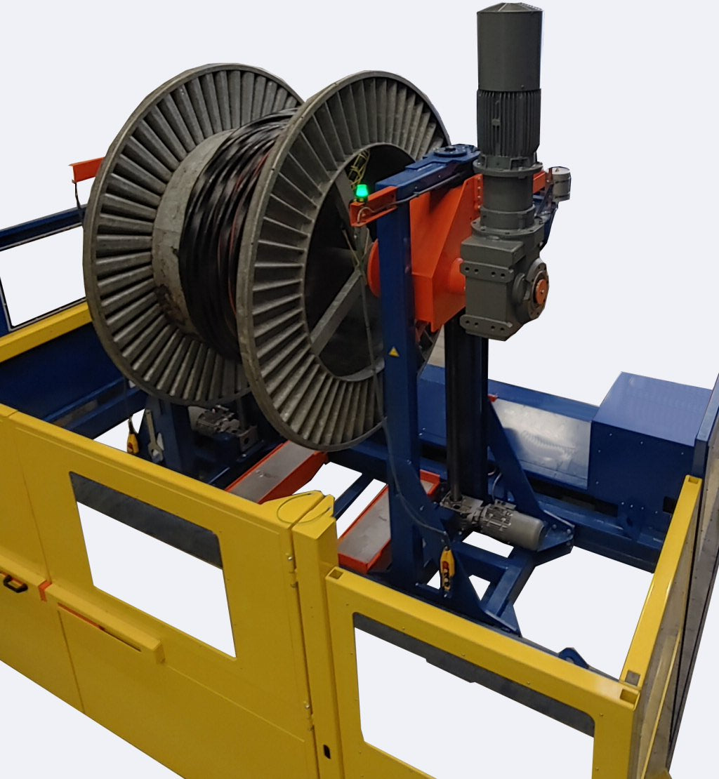 Loimex TRH-10 — for reels up to 3400mm Ø and 10000 Kg