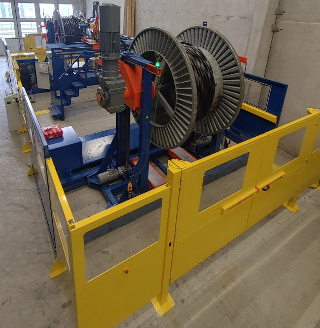 Loimex TRH-10 — for reels up to 3400mm Ø and 10000 Kg
