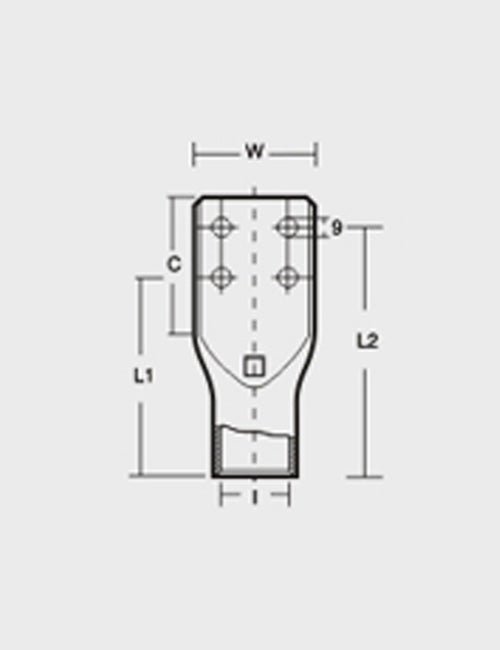 Transformer Lugs Four Holes