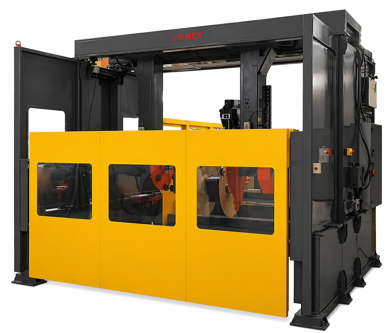 Loimex TRP-10 — for reels up to 3400mm Ø and 10000 Kg
